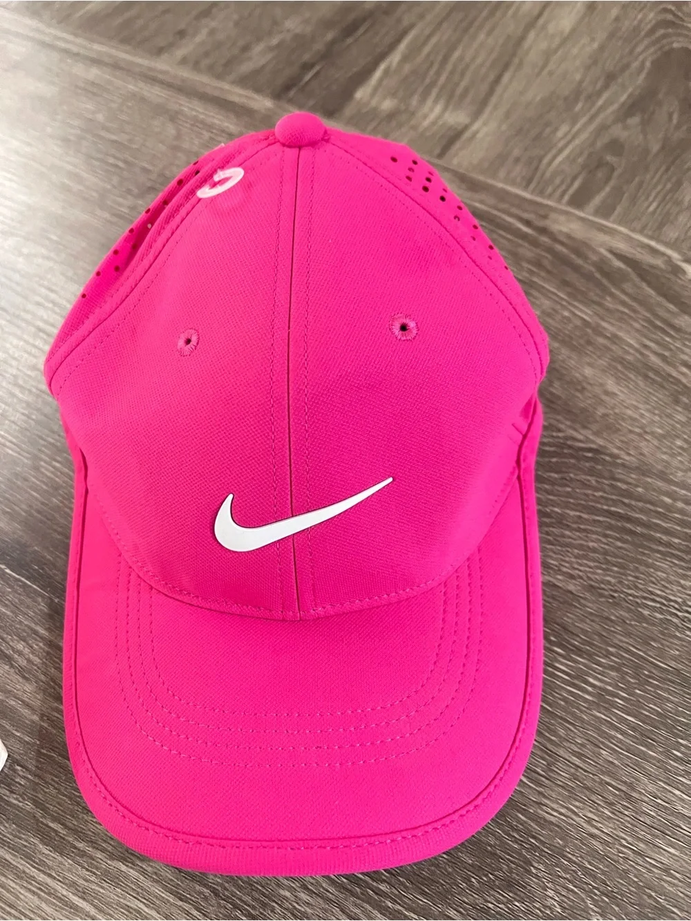 Nike Kids Hot Pink Swoosh Performance Cap